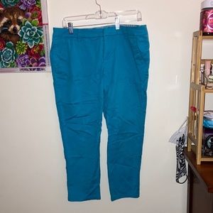 Blue JCPenney Capris
